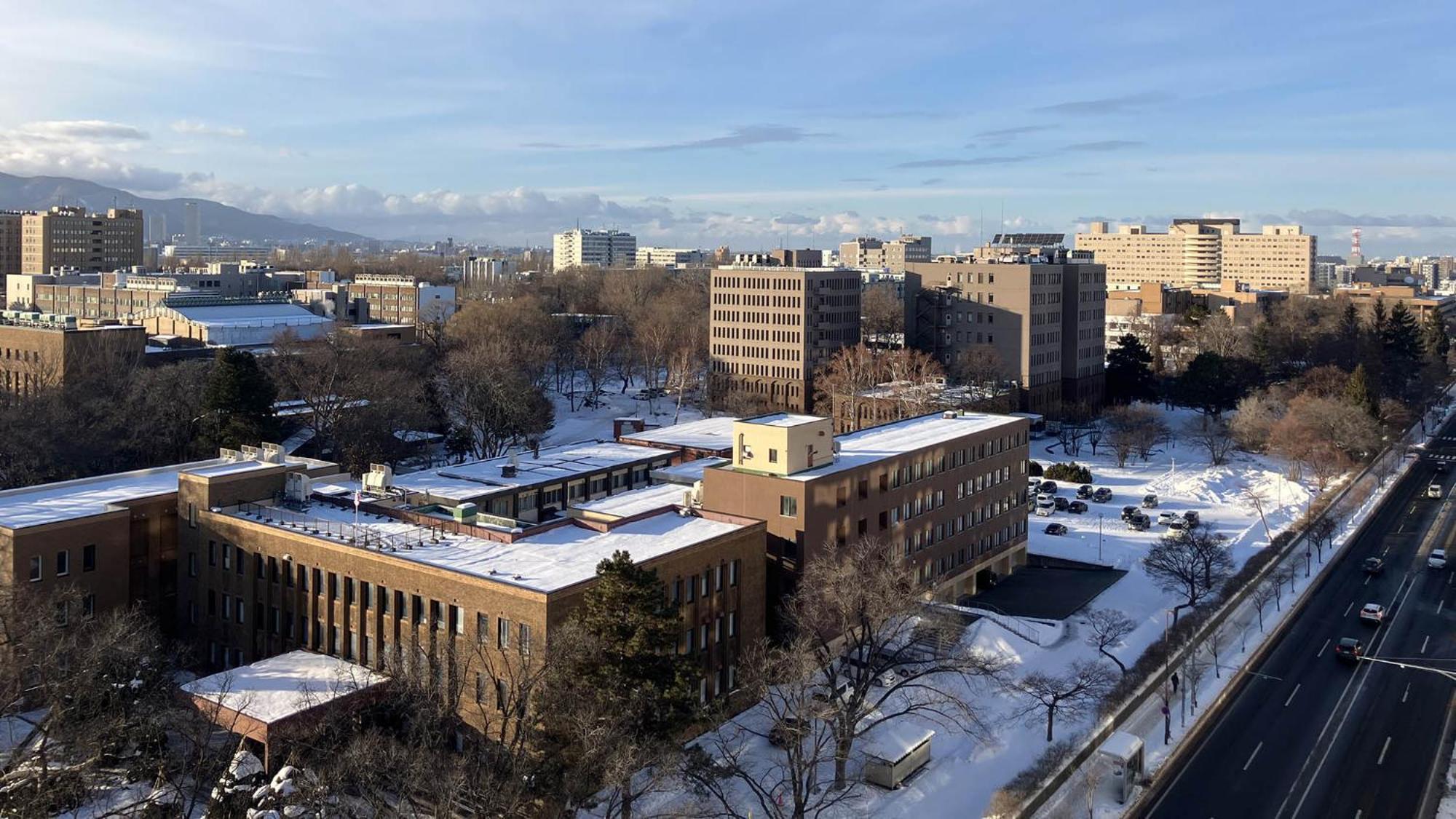Toyoko Inn Hokkaido Sapporo-Eki Nishi-Guchi Hokudai Mae Exteriör bild